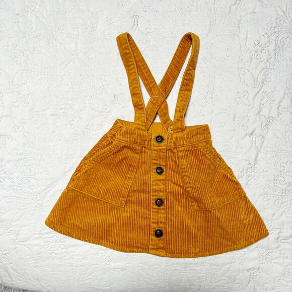 Art Class Corduroy Suspender Skirt Size 18m - Picture 2 of 5